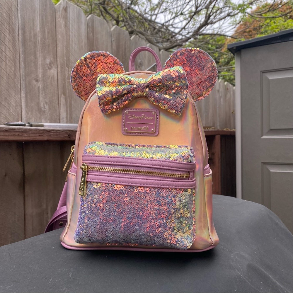 Loungefly 50th Anniversary EARidescent Backpack